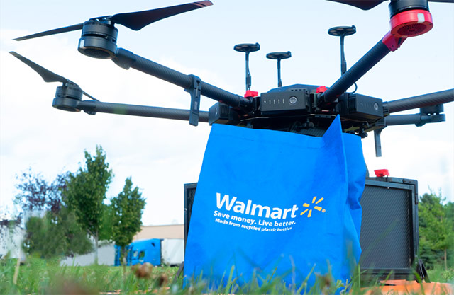 I droni di Walmart per le consegne
