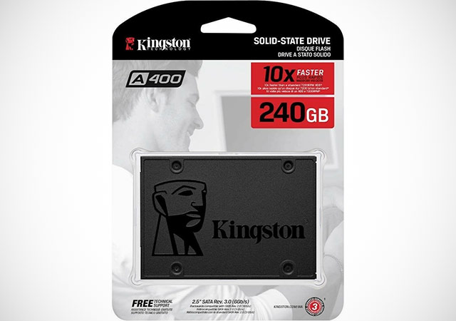L'unità SSD da 240 GB della linea Kingston A400