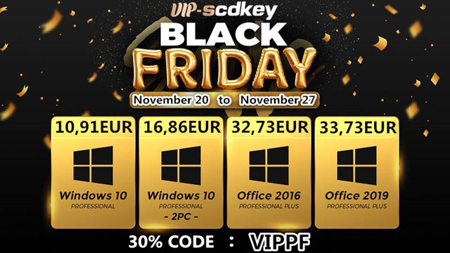 Black Friday VIP-SCDKey