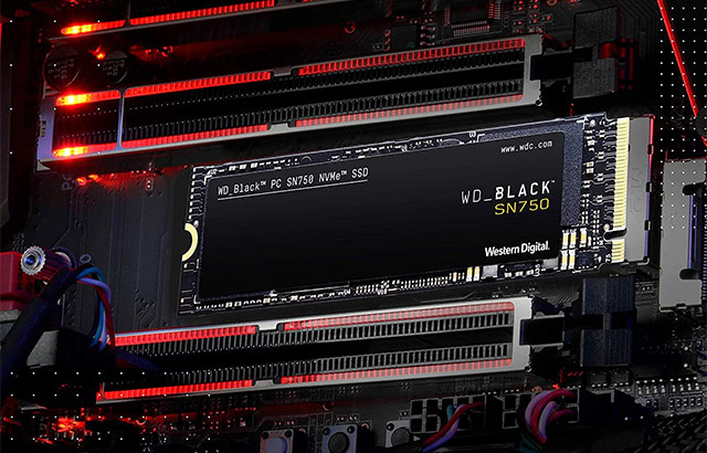 Western Digital Black SN750 NVMe SSD da 1 TB
