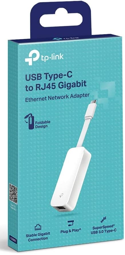 Adattatore di Rete TP-Link da USB Type-C a RJ45 Gigabit LAN - 1