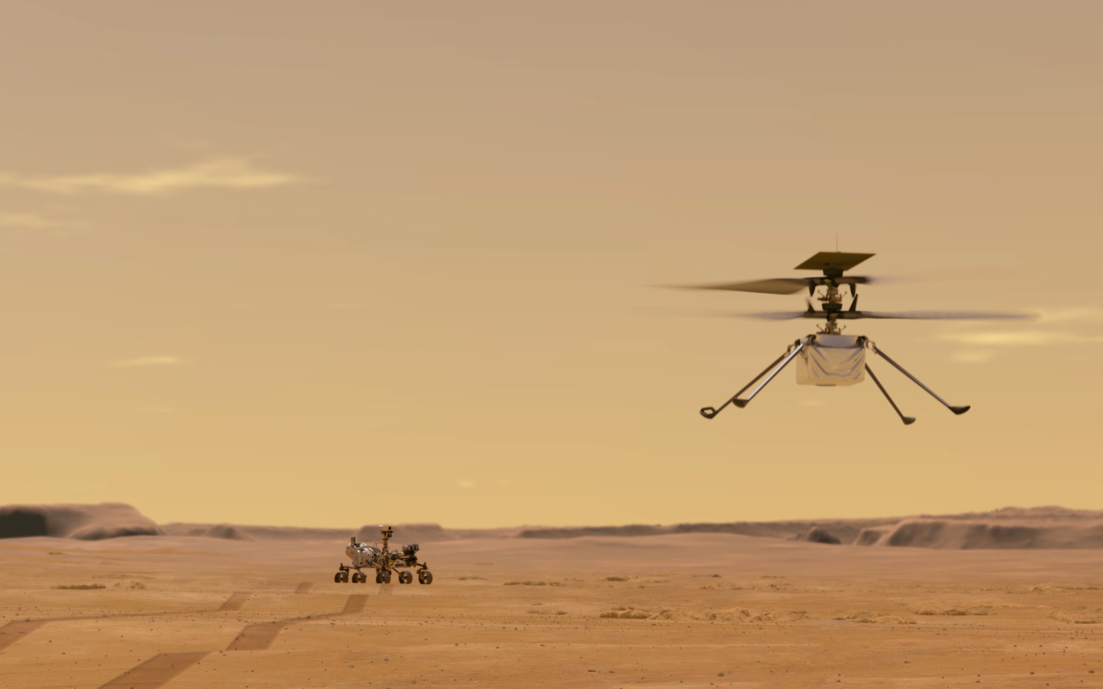 Ingenuity, l’elicottero che volerà su Marte