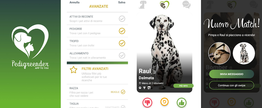 Come funziona Pedigreender, l’app di incontri per cani e gatti
