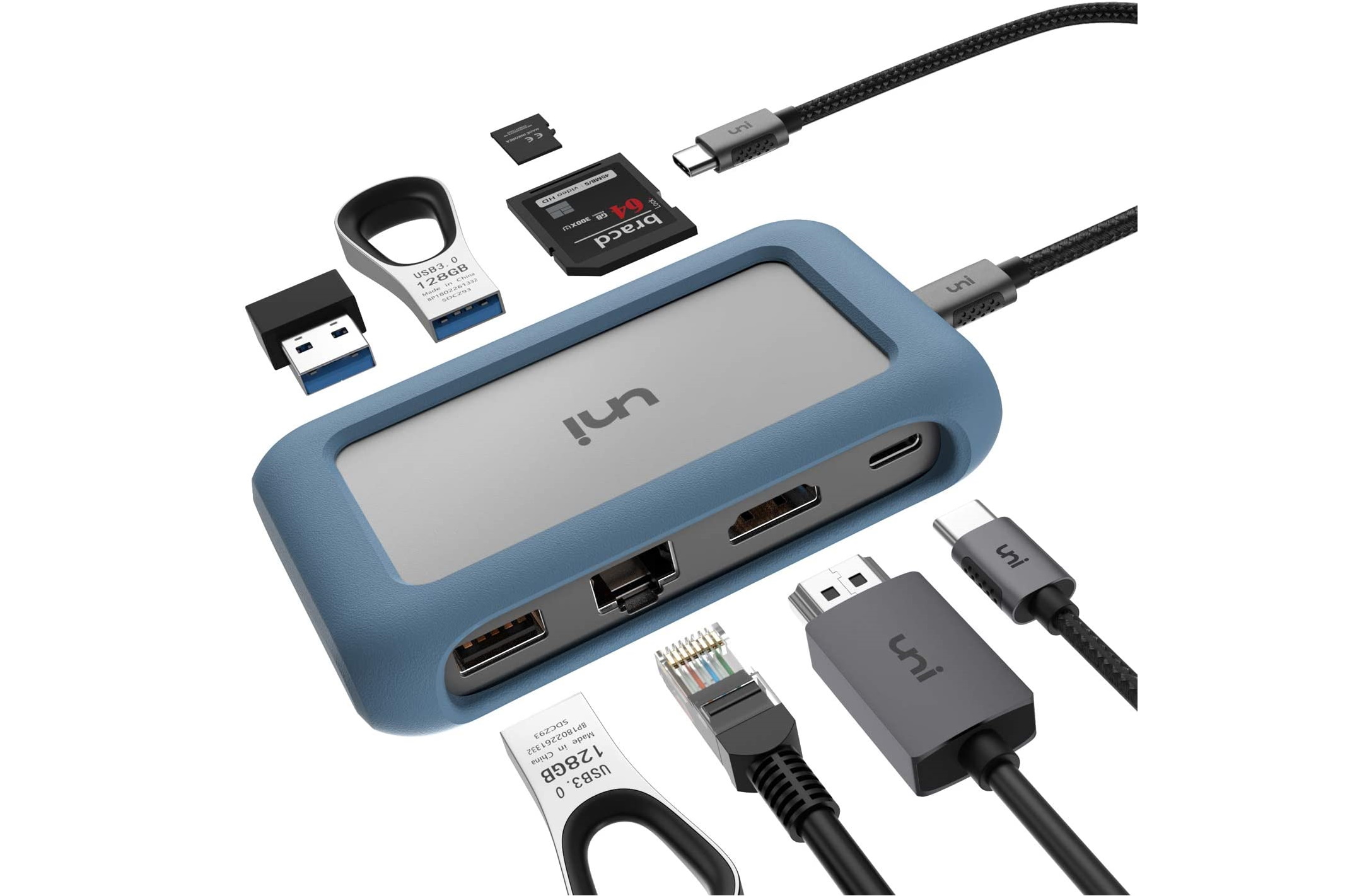 HUB USB-C 4K con protezione in silicone in offerta