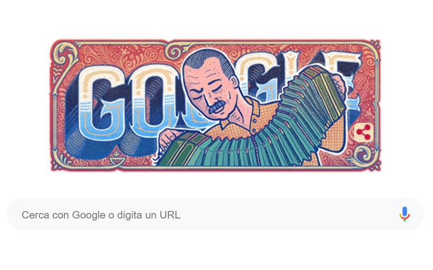 Astor Piazzolla, chi è il protagonista del Doodle di Google di oggi