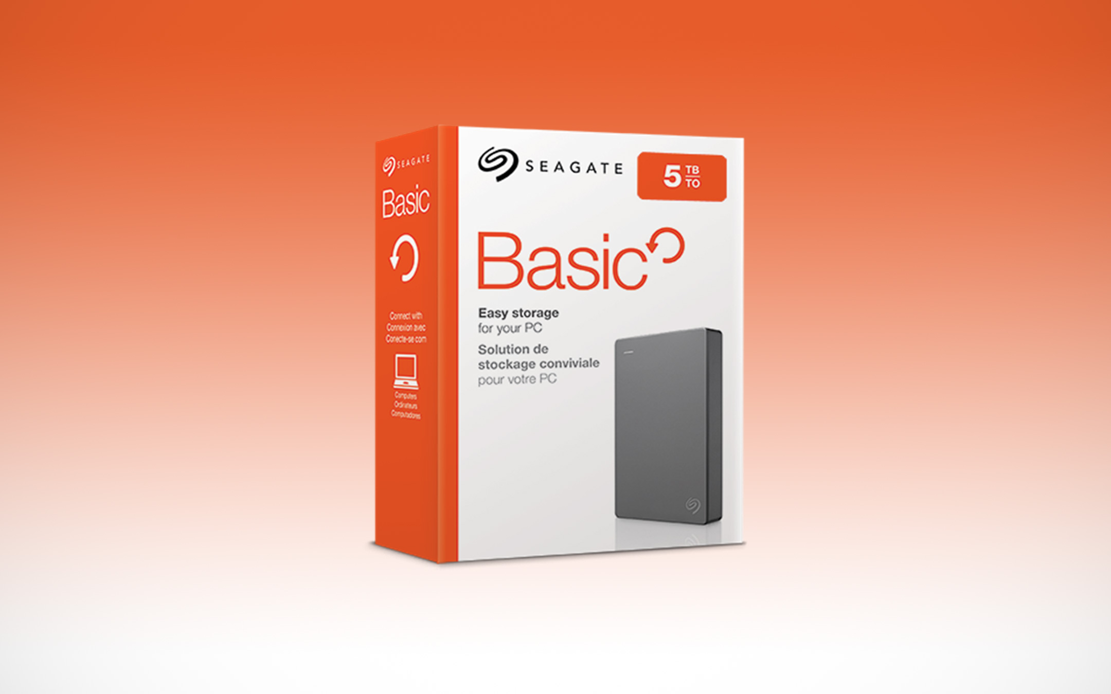Seagate Basic 5 TB a soli 89,90 euro