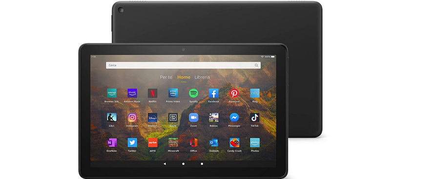 Il nuovo tablet Fire Hd 10 di Amazon