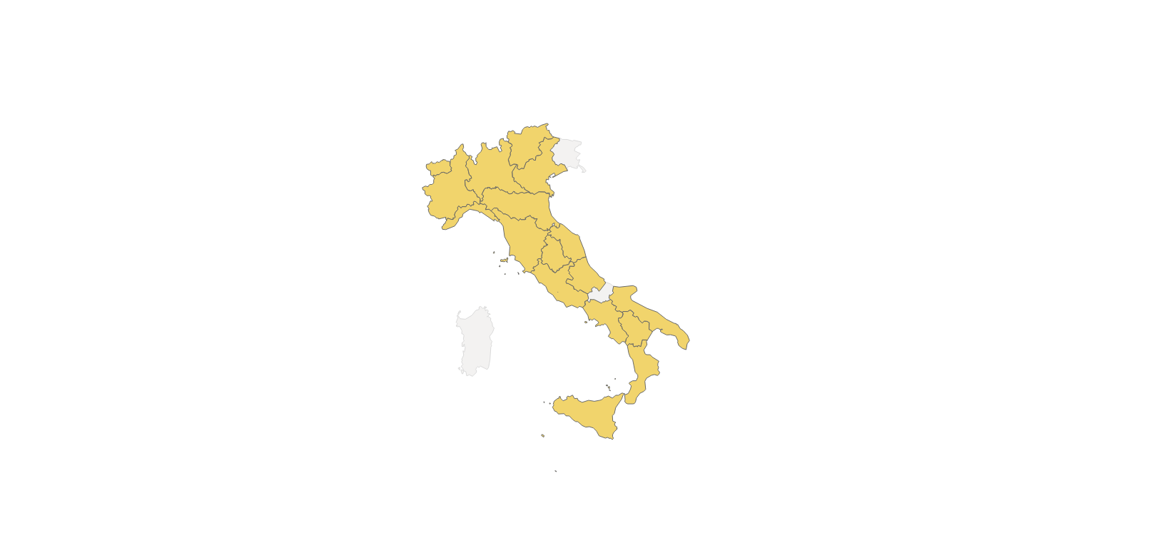 Zona bianca, l’Italia la rivede: i colori delle Regioni dal 31 maggio