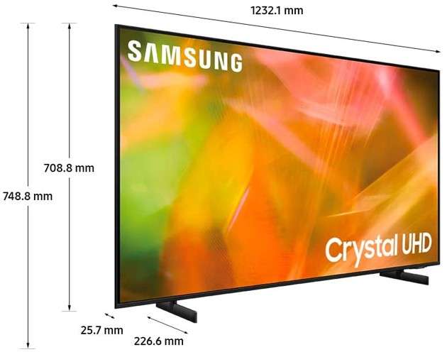 Samsung Crystal UHD 4K 2021 55AU8070