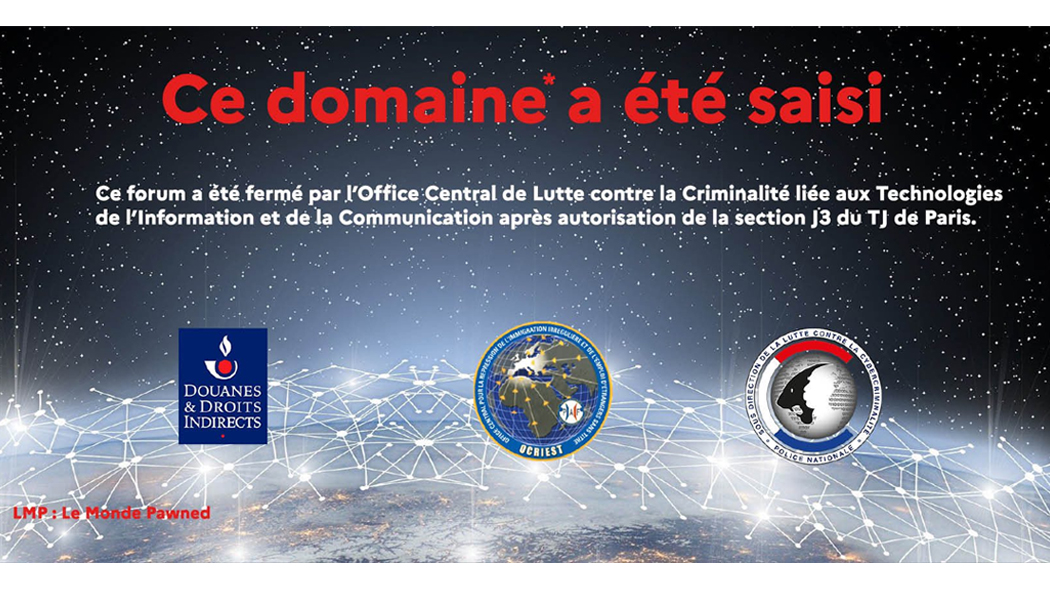 Le autorità francesi hanno smantellato un enorme mercato nero del dark web