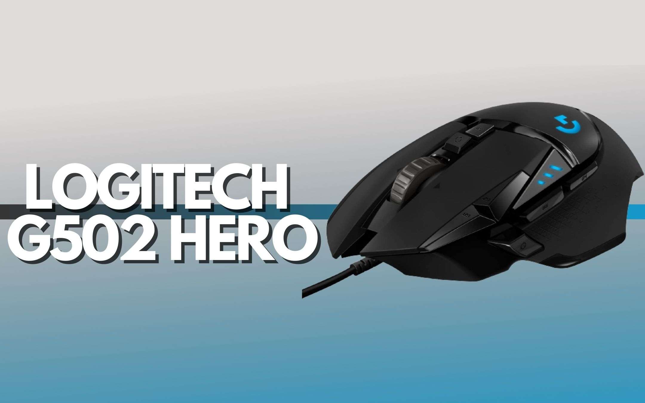 Logitech G502 HERO: mouse a prezzo SPETTACOLARE