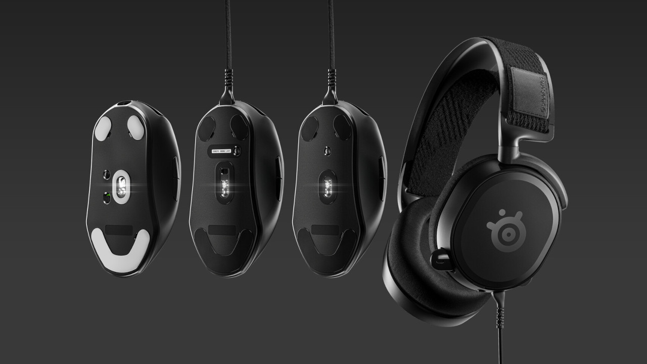SteelSeries Prime, tre mouse ed un headset progettati da e per gamer professionisti