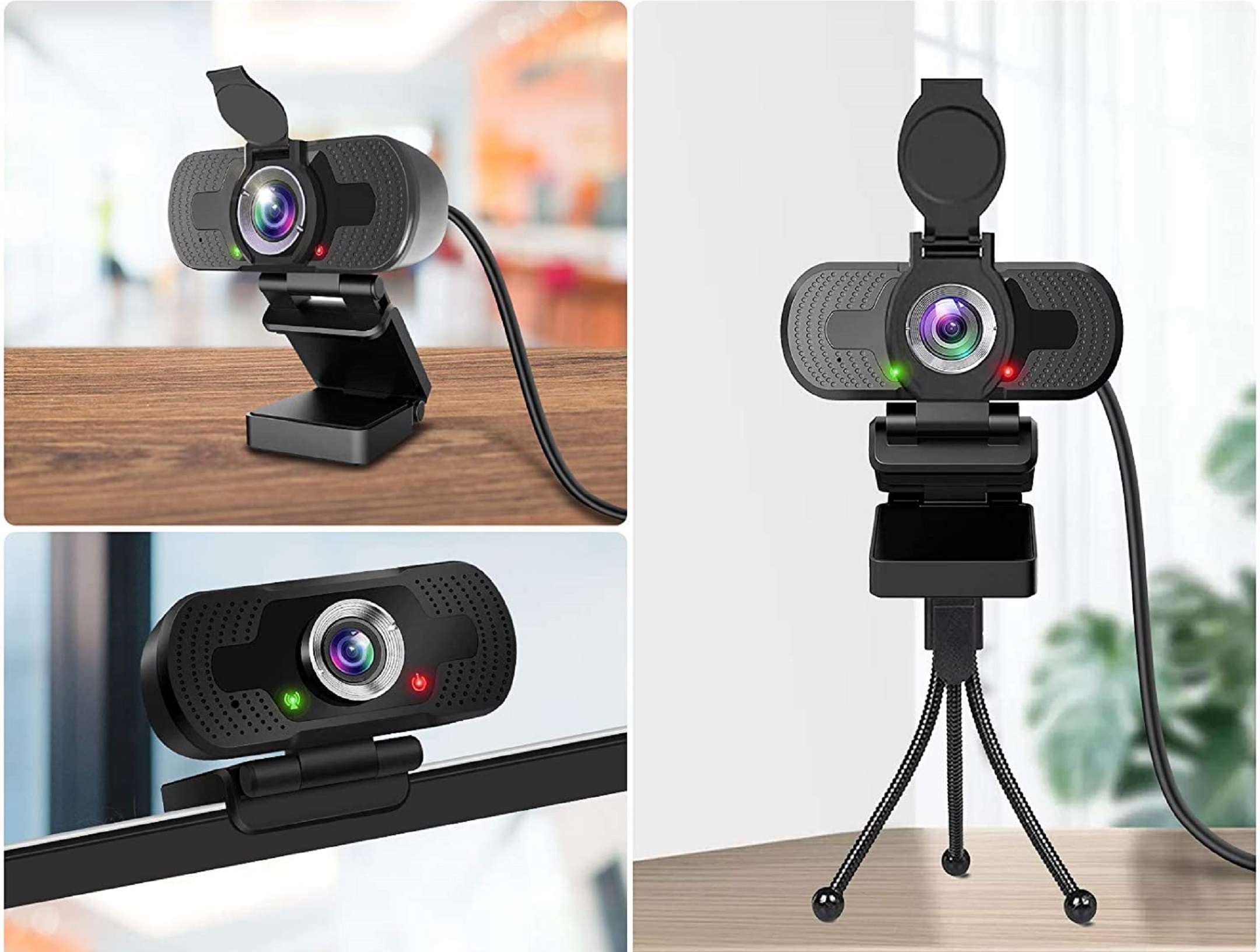 Webcam FullHD con treppiede a soli 9,99€