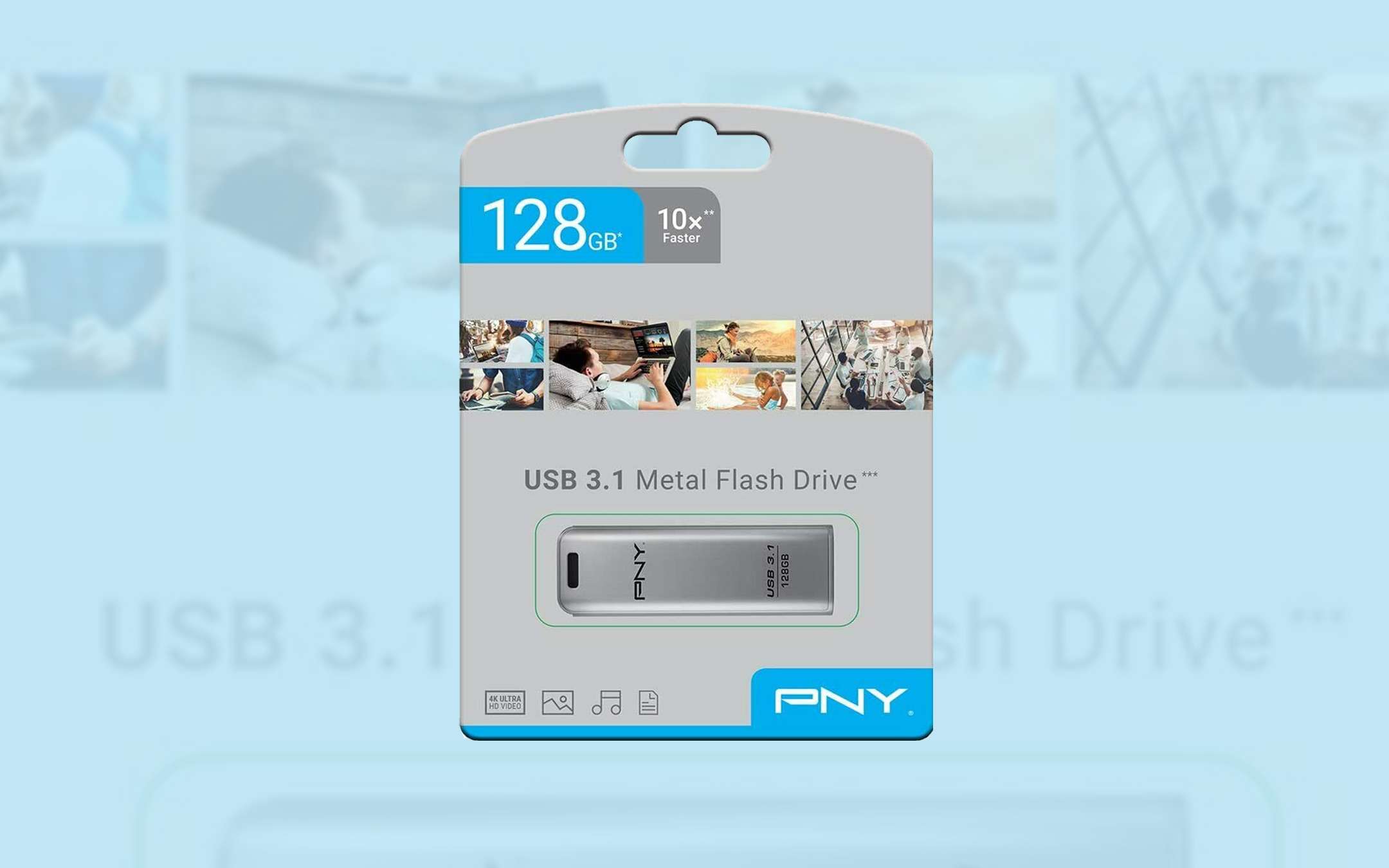 Pendrive 128GB (USB3) in metallo a meno di 15 euro