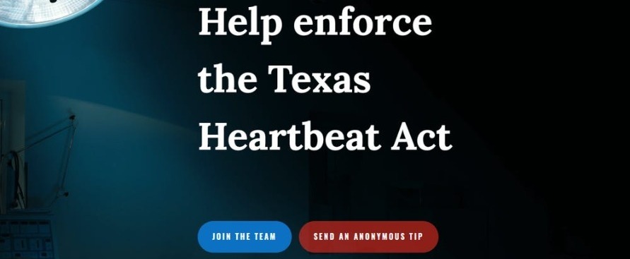 Aborto, sito Texas per denunciare non trova un servizio di hosting