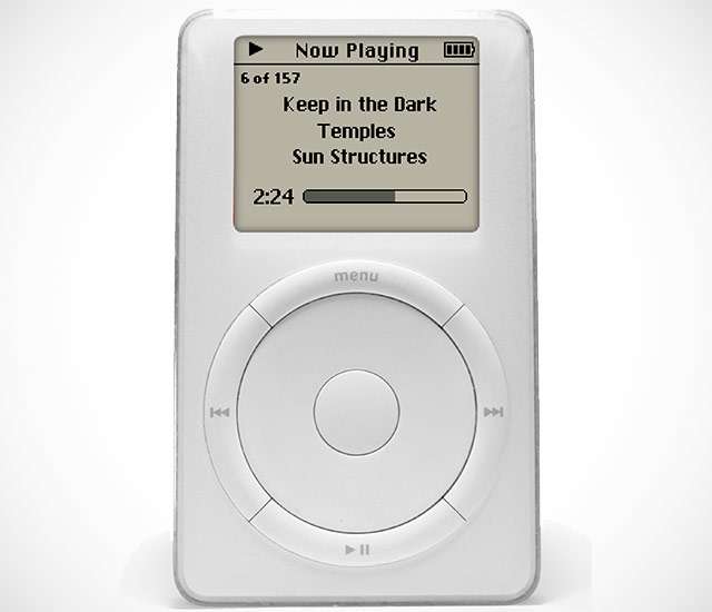 Il primo modello di iPod presentato e commercializzato da Apple