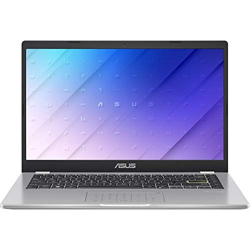 ASUS Laptop E410MA#B098XSYTGC, Notebook con Monitor 14″ FHD Anti-Glare, Intel Celeron N4020, RAM 4GB, 128GB eMMC, Windows 10 Home S, Bianco