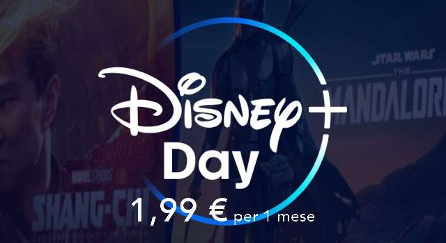 Disney+: un mese di abbonamento a 1,99 euro in occasione del Disney+ Day