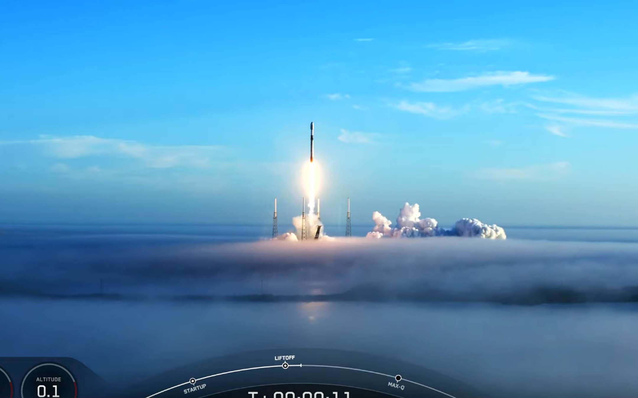 SpaceX lancia altri 53 satelliti Starlink