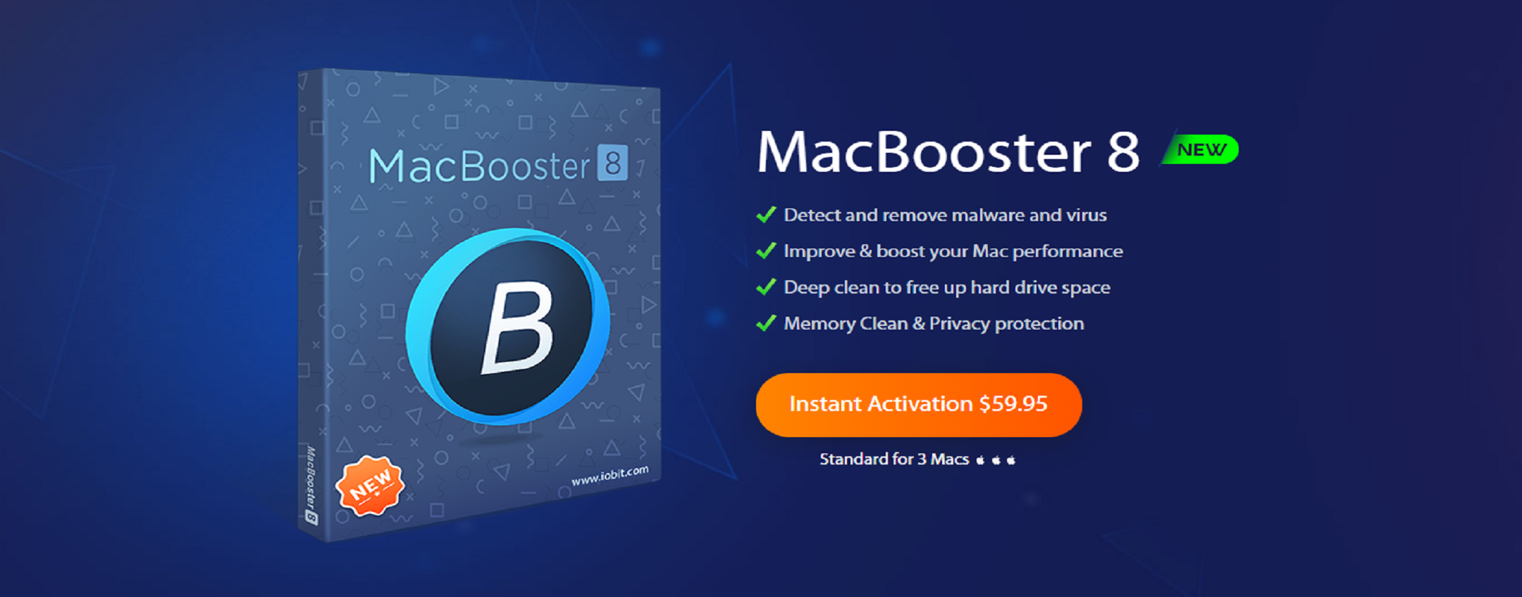 MacBooster 8: proteggi Mac per sempre con sconto