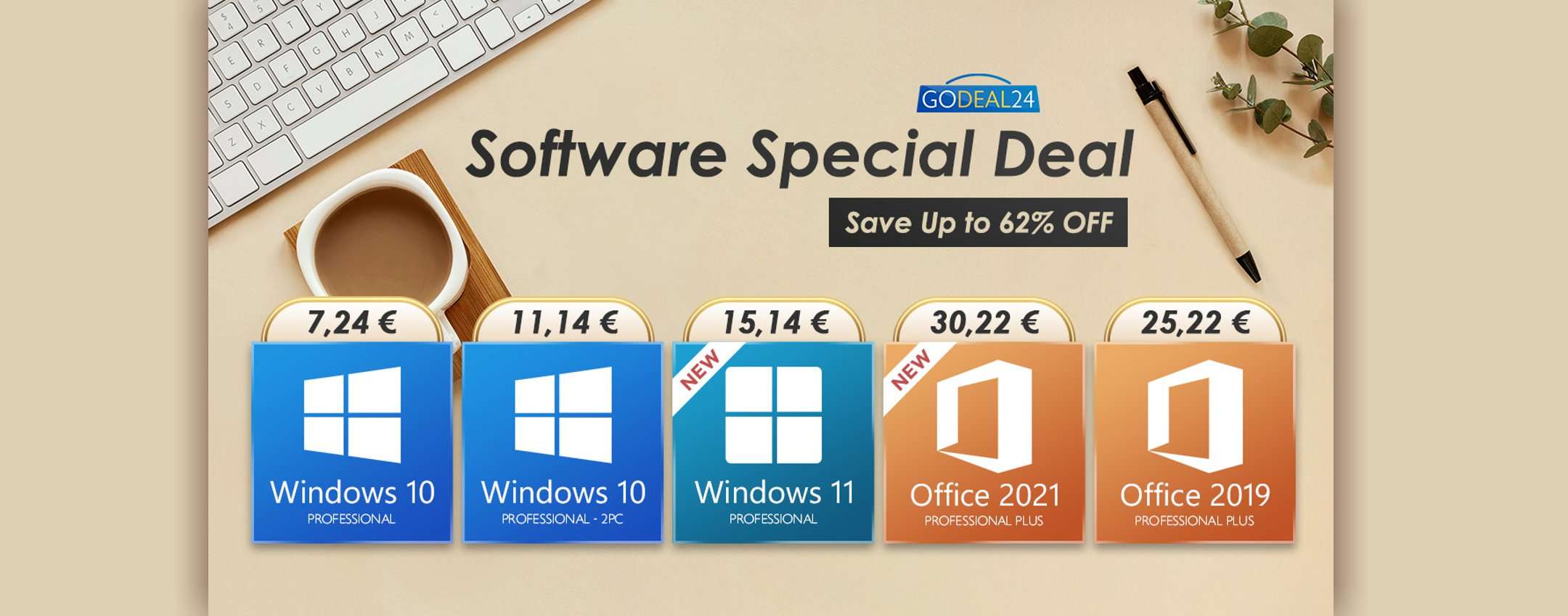 Office 2021 e Windows 11 a prezzo speciale, tempo limitato