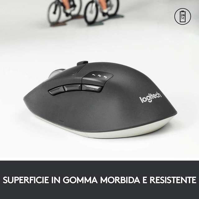 Mouse Wireless Bluetooth Logitech M720 Triathlon - 1