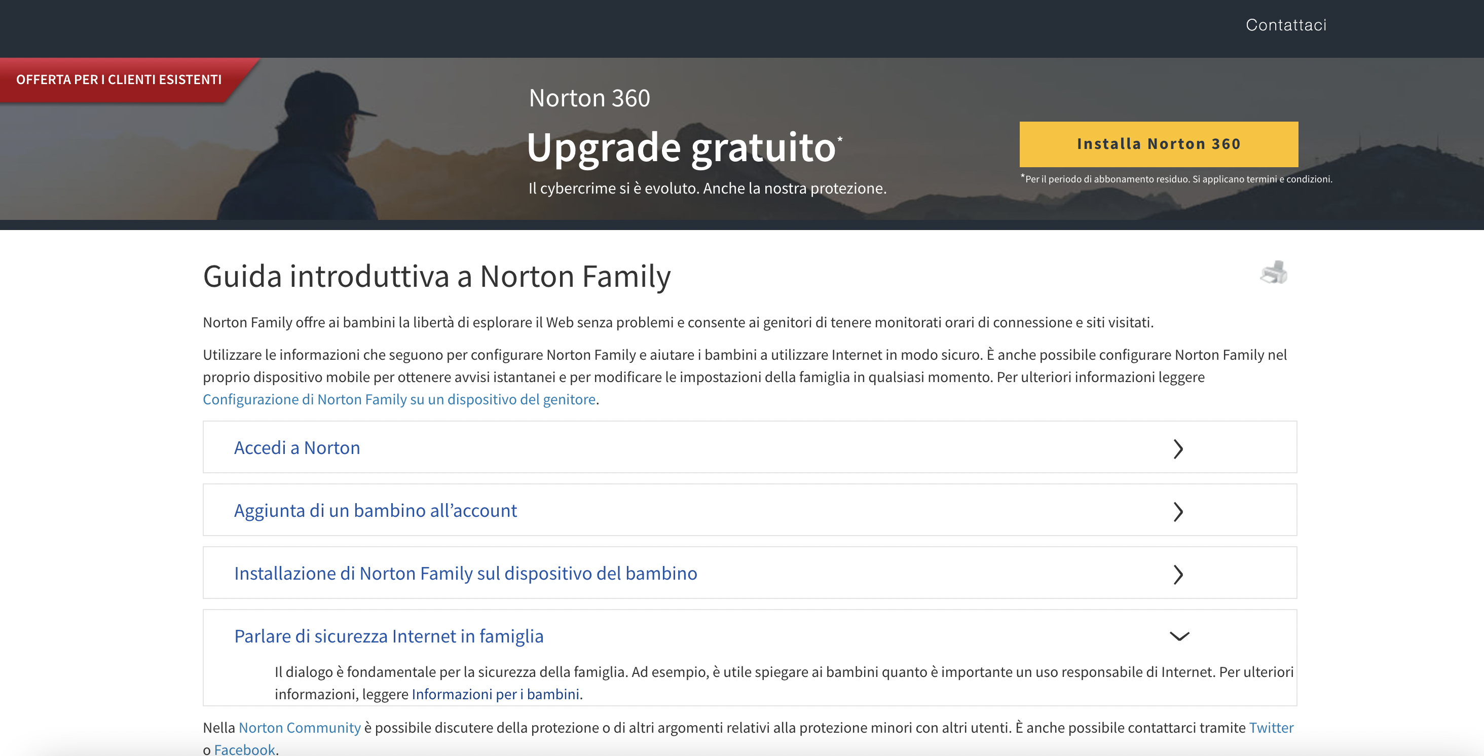 Le soluzioni Norton Family