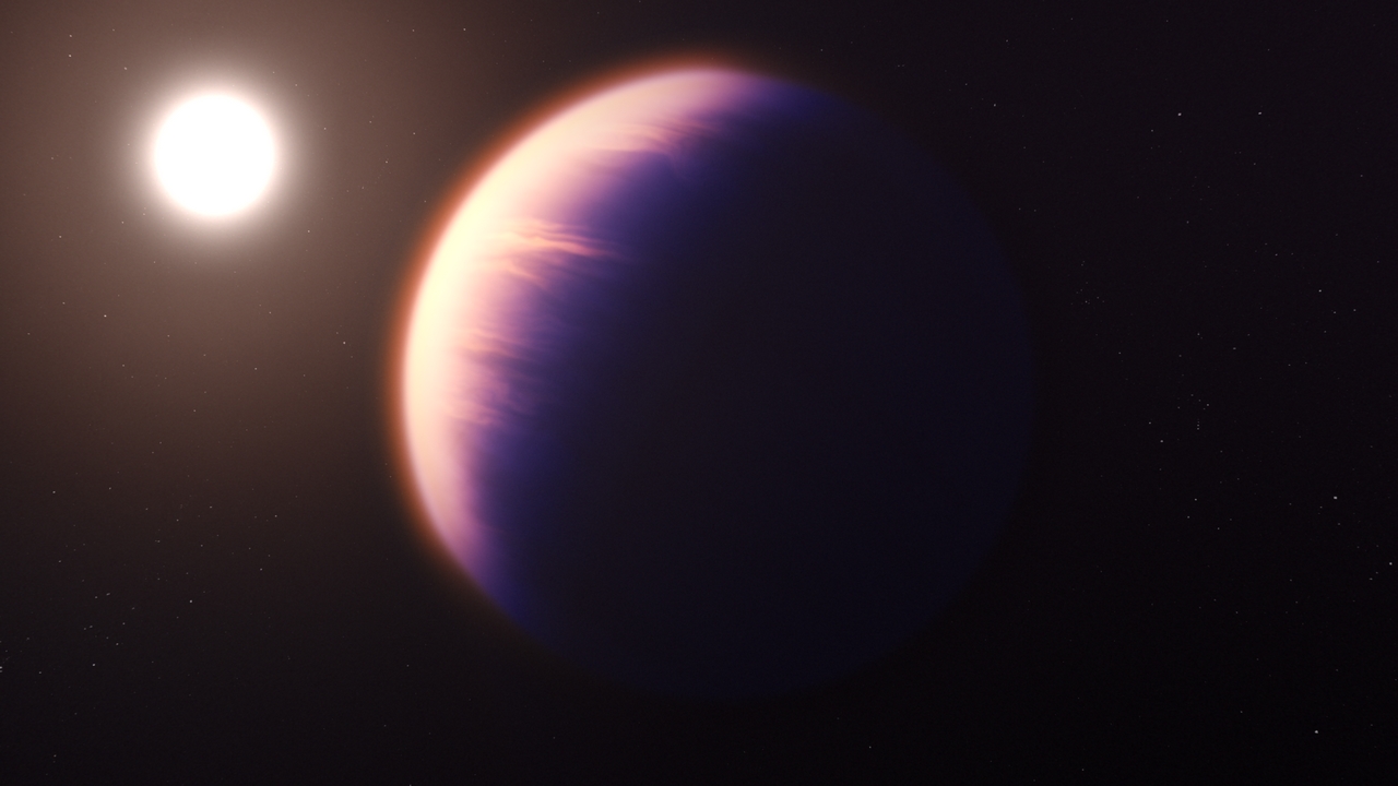 Il telescopio spaziale James Webb ha rilevato l’anidride carbonica nell’atmosfera di un esopianeta