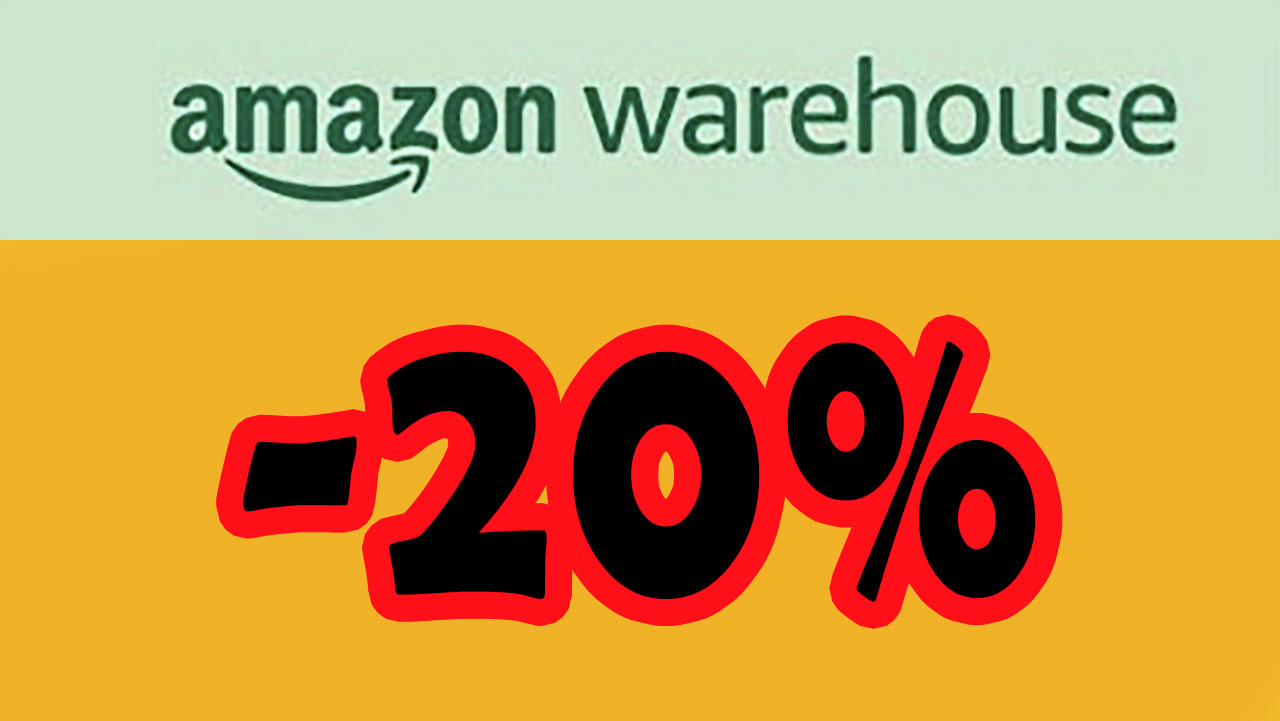 Amazon Warehouse: non perdete lo sconto del 20% sui prodotti usati garantiti!