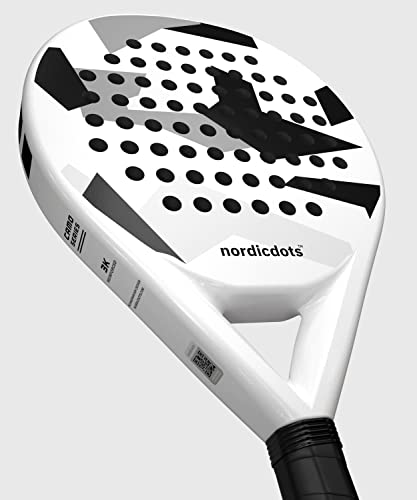 Nordicdots Padel Racket – Camo Series – Camo White