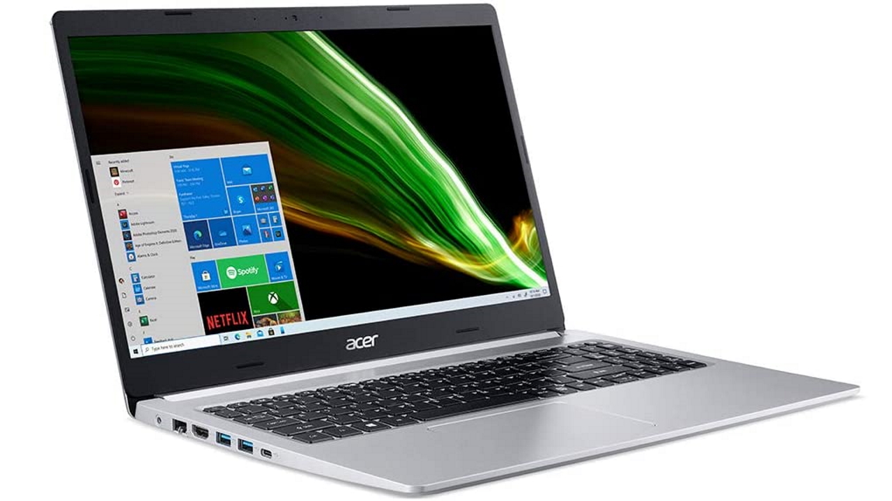 Acer Aspire 5 con 8 GB RAM, SSD da 256 GB e schermo 15,6” IPS FHD: PC tuttofare senza spendere molto (429 ora)