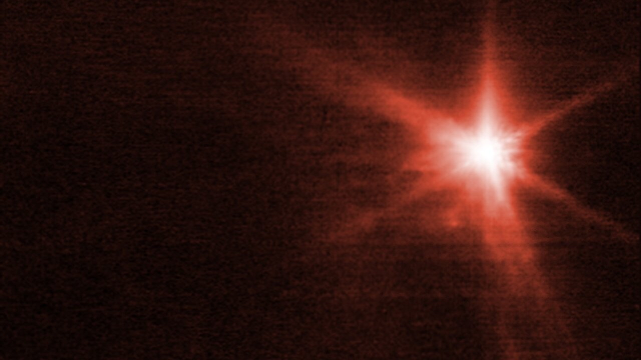 NASA DART: le immagini dell’impatto di Hubble e del telescopio spaziale James Webb
