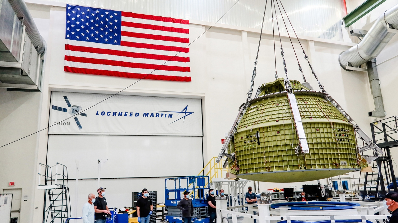 Lockheed Martin: 1,99 miliardi di dollari per costruire le capsule Orion delle future missioni Artemis