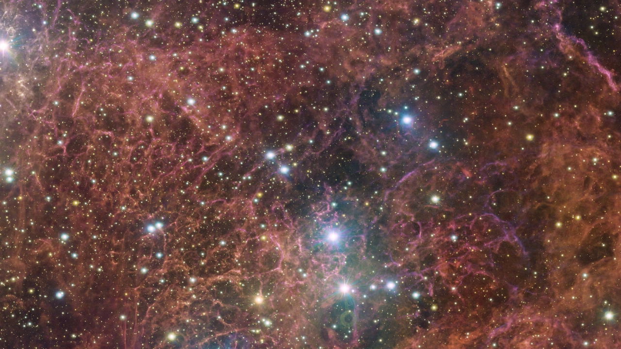 L’ESO, per Halloween, mostra un’immagine della supernova delle Vele