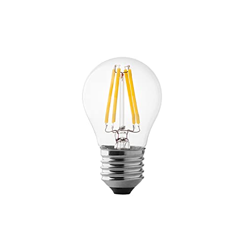 Wiva Lampara LED cavo – Esferica E27 4 W 4000 K trasparente