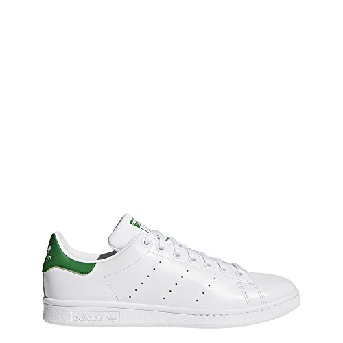 Adidas Originals Stan Smith, Sneaker Basse Unisex – Adulto, Bianco (Running White Ftw/Running White/Fairway), 44 2/3 EU