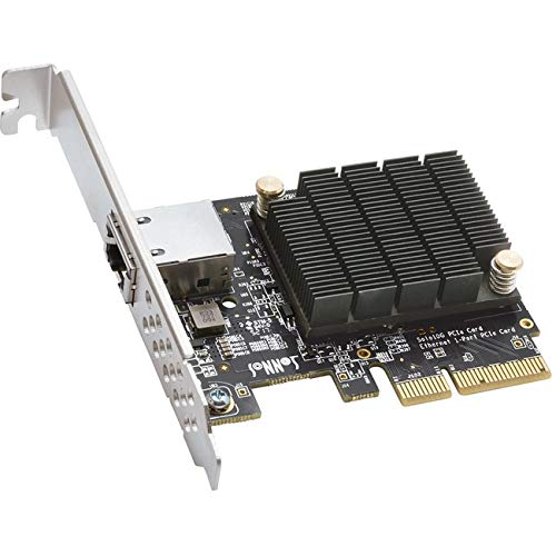 SONNET TECHNOLOGIES Sonnet Presto Solo 10 gbase-t Ethernet 1-Port PCIe [Compatibile con Thunderbolt]