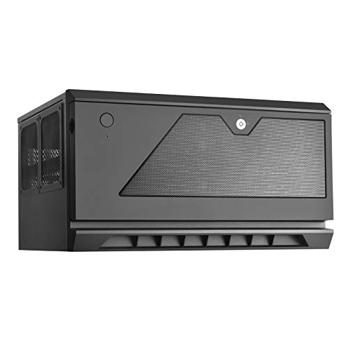 SilverStone SST-CS381 – Case Storage ATX Midi Tower Computer Case, interno nero, supporto 8x 3,5 o 2,5\” Hot-Swap HDD Bays, porta anteriore bloccabile, nero