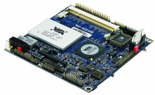 Via Technologies EPIANL5000E Scheda Madre Nano-ITX, Processore VIA Luke, Frequenza 533 MHz, Nero
