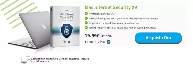 Intego Mac Internet Security X9 sconto