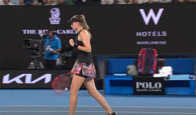 Elena Rybakina agli Australian Open
