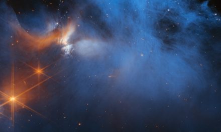 Il telescopio spaziale James Webb e la nube di ghiaccio nella costellazione del Camaleonte