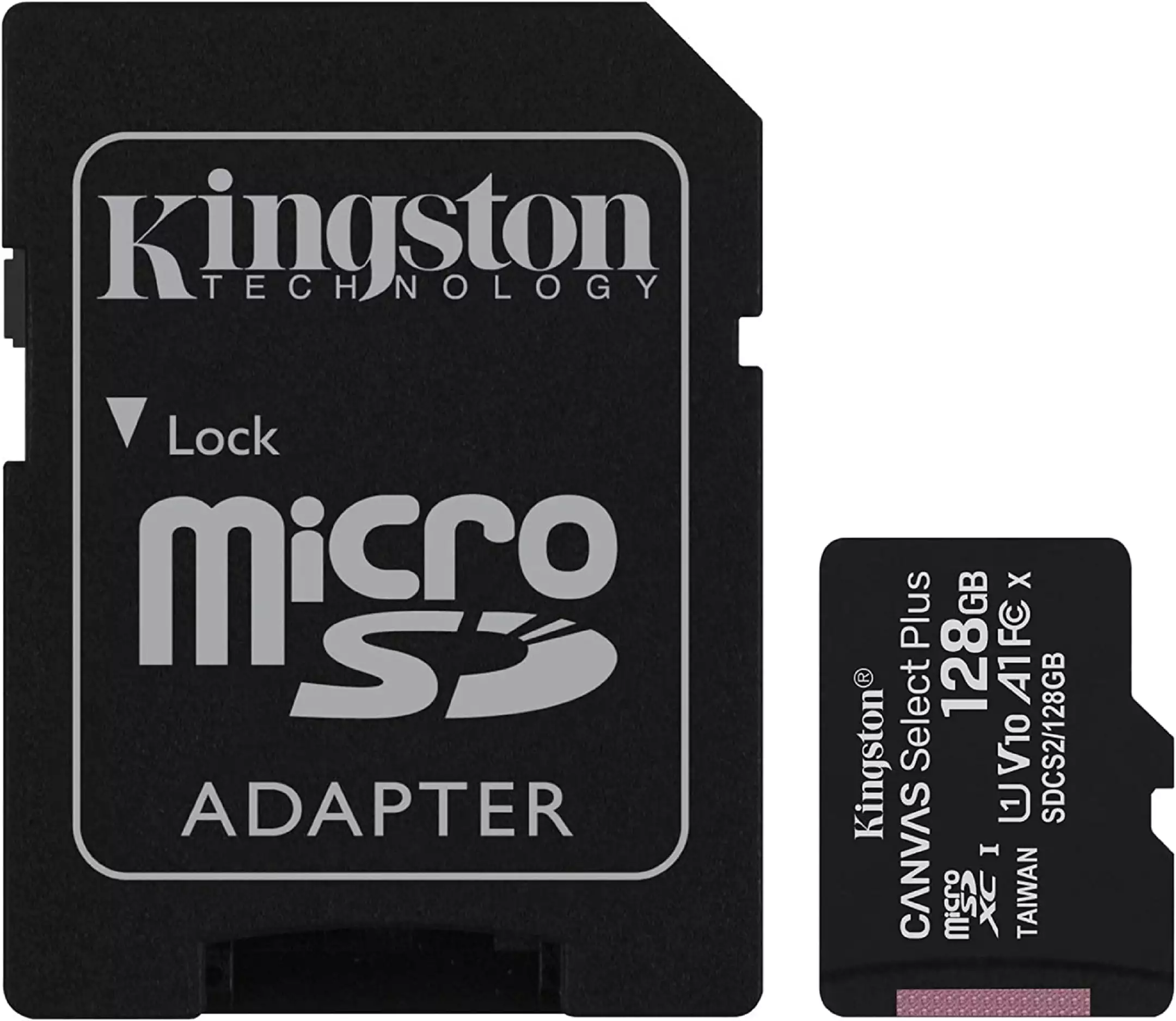 MicroSD Kingston da 128 GB con adattatore a un prezzo MAI VISTO