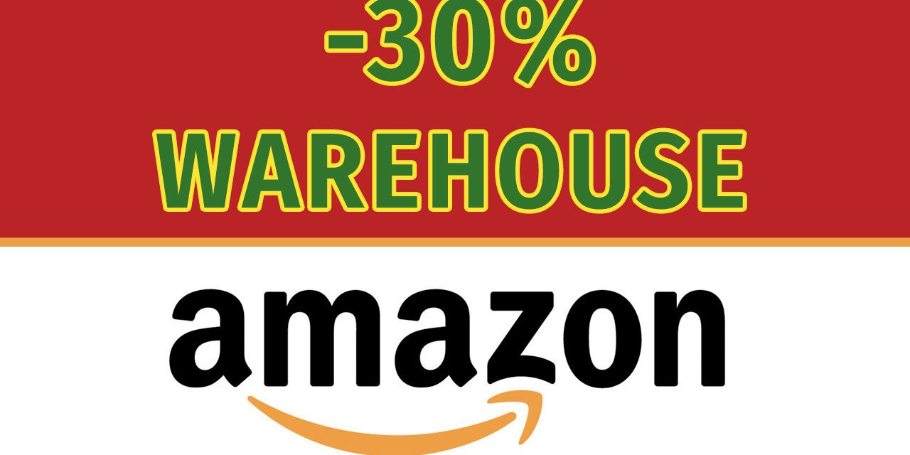 Amazon Warehouse -30% ancora per due settimane: ci sono nuovi articoli ogni giorno, tanti affari con l’usato garantito di Amazon!