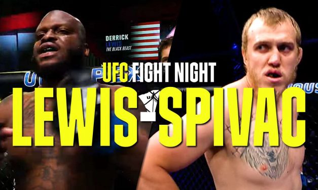 Come vedere UFC Fight Night: Lewis-Spivac in diretta streaming