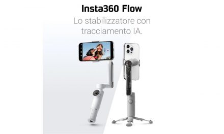 Insta360 Flow: ecco lo stabilizzatore con l’Intelligenza Artificiale per i video ‘PRO’