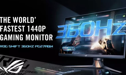 ASUS annuncia nuovo monitor ROG Swift 360Hz in Italia, perfetto per esport