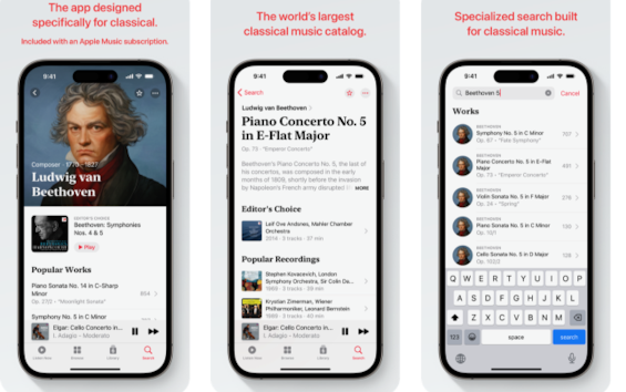Apple annuncia la nuova app Apple Music Classical