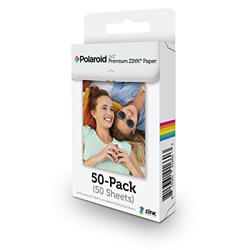Polaroid Premium ZINK Carta fotografica 2 x 3”, 50 Fogli