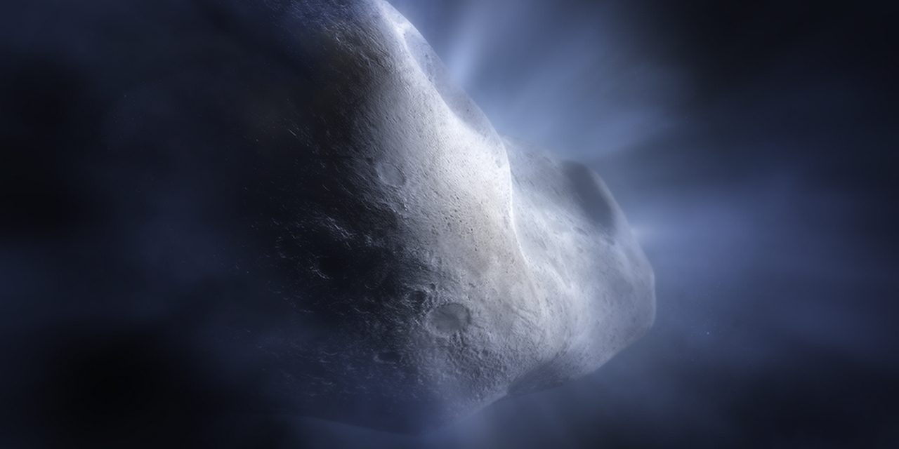 Una cometa della fascia principale è stata osservata dal telescopio spaziale James Webb